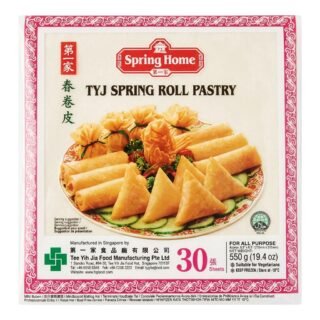 Spring Home TYJ Frozen Spring Roll Pastry 30 Sheets - 550g