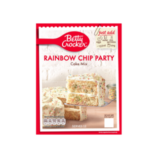 Betty Crocker Rainbow Chip Party Cake Mix - 425g
