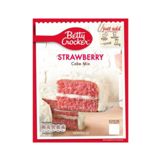 Betty Crocker Strawberry Flavour Cake Mix - 425g