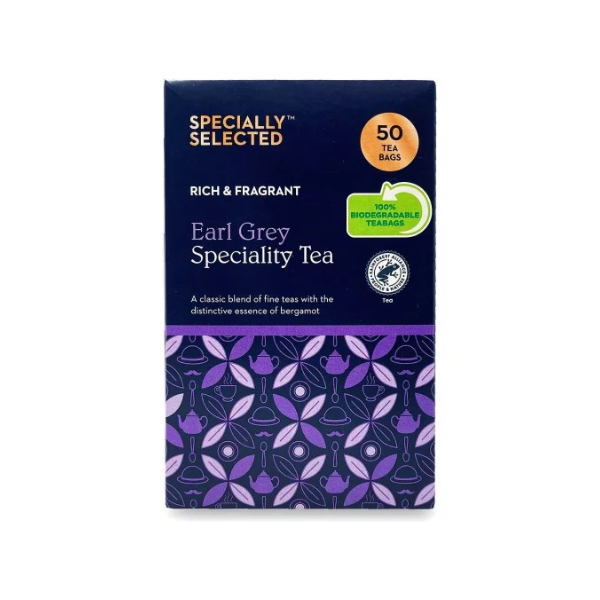 Specially Selected Rich & Fragrant Earl Grey Speciality Tea - 50 Tea Bags
