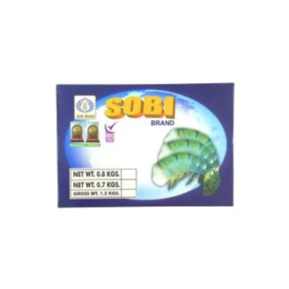 Sobi Brand Frozen Freshwater King Prawns (Headless, Shell-On) – 1.5kg Gross Weight