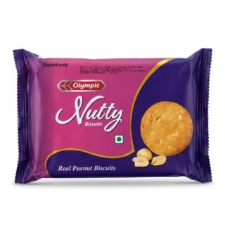 Olympic Nutty Real Peanut Biscuits - 125g