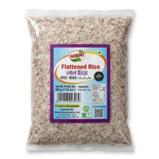 Noemi Authentic Bangladeshi Flattened Red Rice (Lal Chira) – 500g