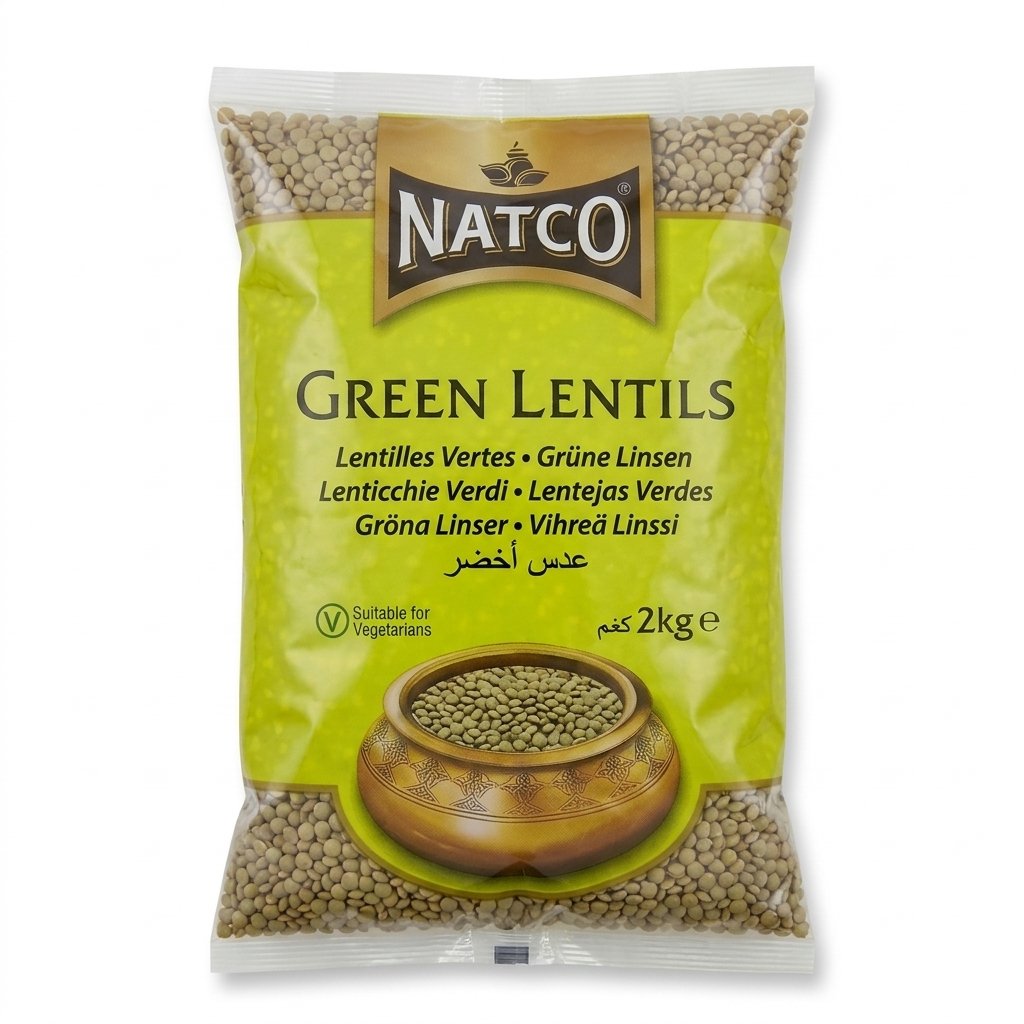 Natco Green Lentils - 2kg