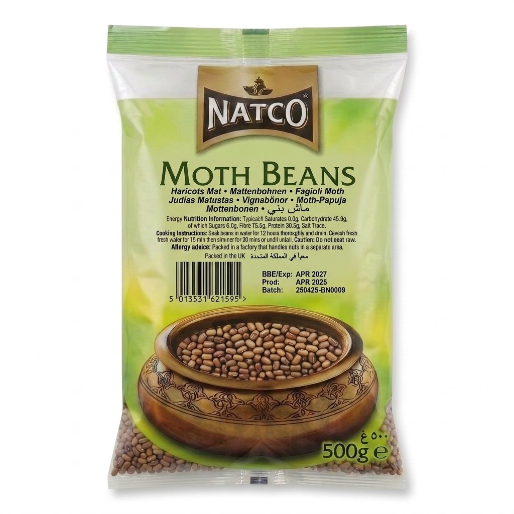 Natco Moth Beans - 500g
