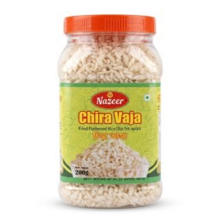 Nazeer Chira Vaja - Fried Flattened Rice Snack - 200g Jar